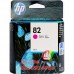 HP No.82 ตลับหมึก Inkjet ชุดสี แยก 4 ตลับ สีดำ ฟ้า แดง และเหลือง